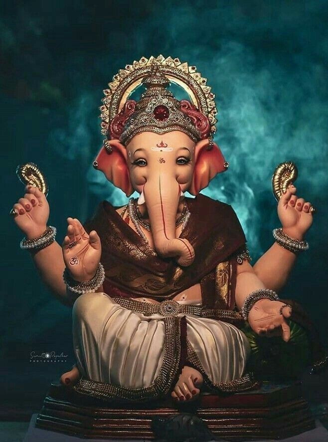 Ganesha decoration, Ganesh chaturthi, ganpati bappa morya, bappa