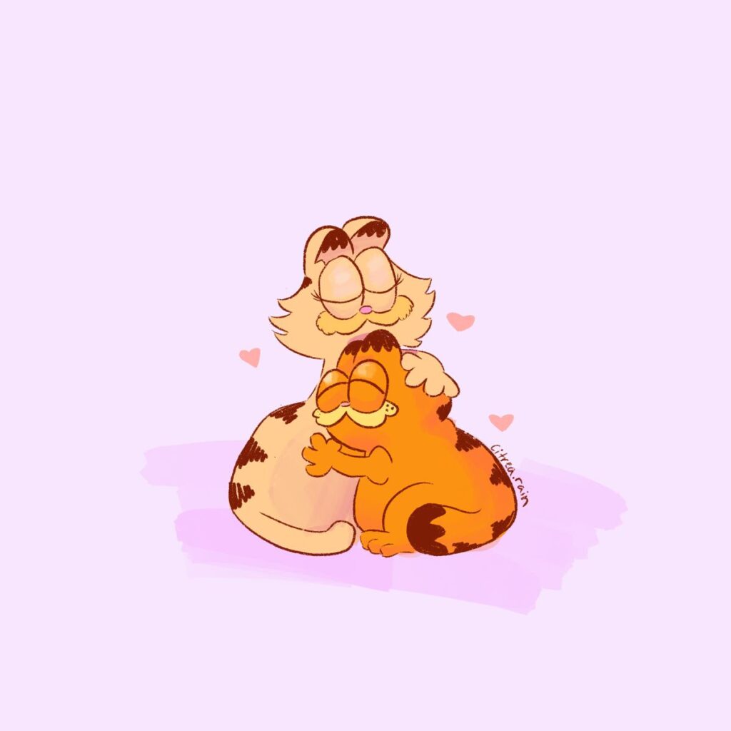 Garfield And His Mom!