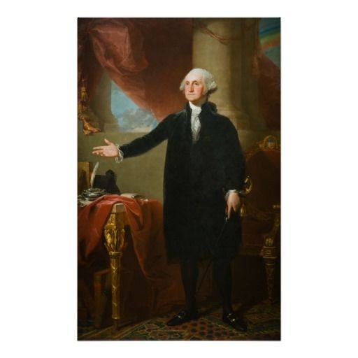 George Washington &Quot;Lansdowne&Quot; Portrait Poster