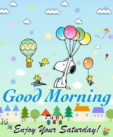 Gif Snoopy Woodstock Saturday Morning Fun Happy GIF - Find & Share on GIPHY