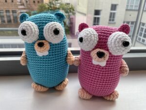 GitHub , Acyony,gopher,pattern: Do you know Golang and want to do yourself a han HD Wallpaper