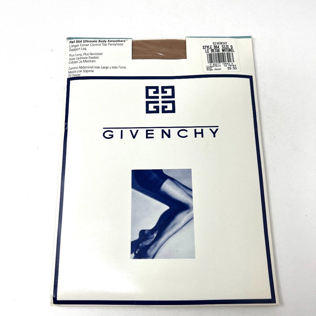 Givenchy Accessories | Vintage Givenchy Pantyhose Body Smoothers Le Beige Nature