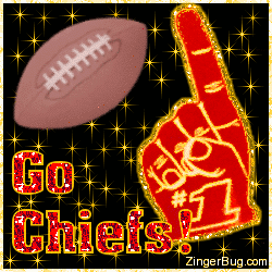Go Chiefs Glitter Graphic Glitter Graphic, Greeting, Comment, Meme or GIF Images