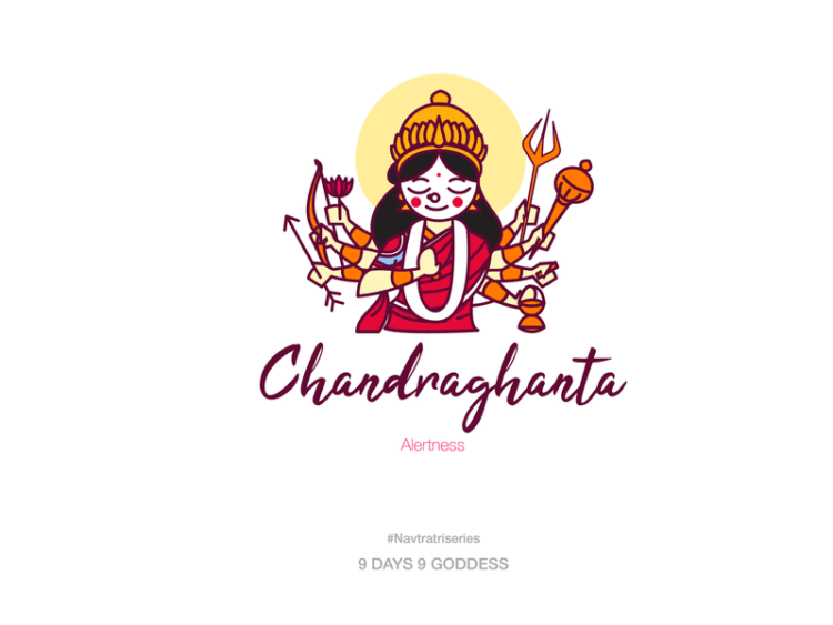 Goddess 03 Navratri Series Chandraghanta Images