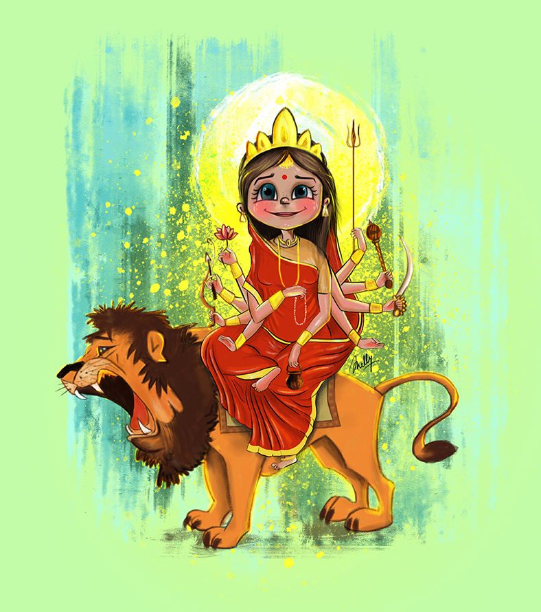 Goddess Chandraghanta