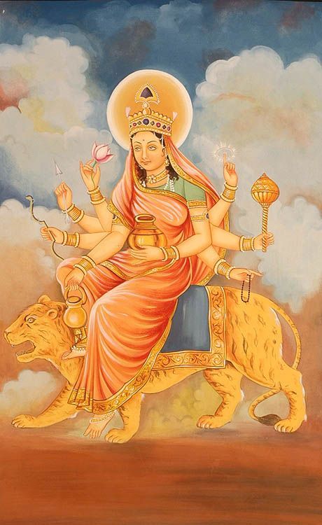 Goddess Chandraghanta , PURIWAVES Images