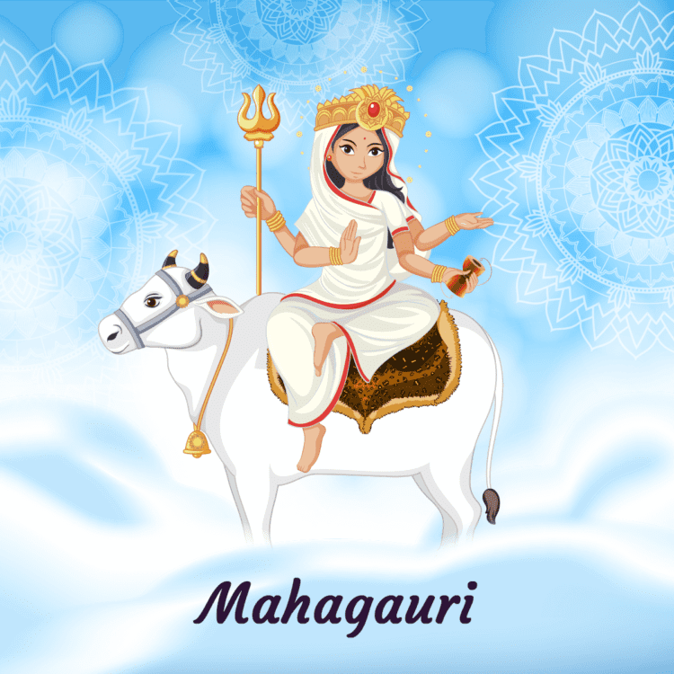 Goddess Mahagauri Puja