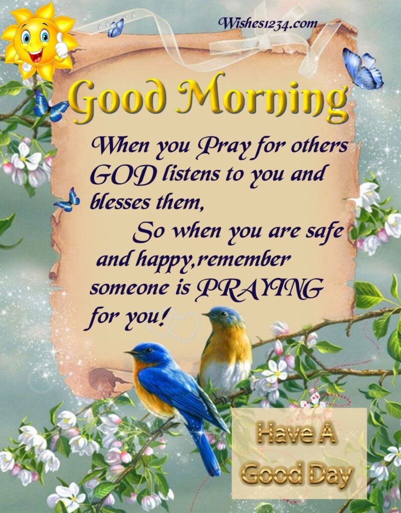 Good Morning Blessings And Prayers