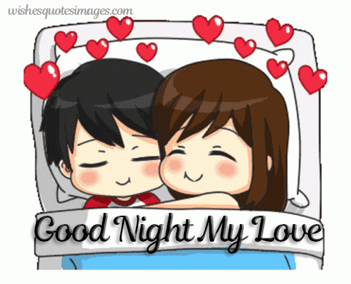 Good Night Love GIF Images | Good Night Messages For Lover