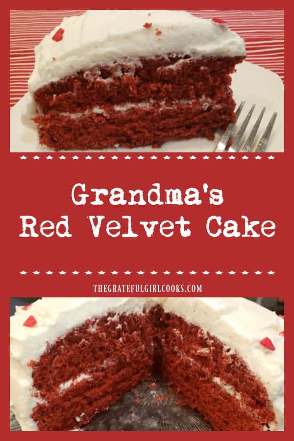 Grandmas Red Velvet Cake The Grateful Girl Cooks Images