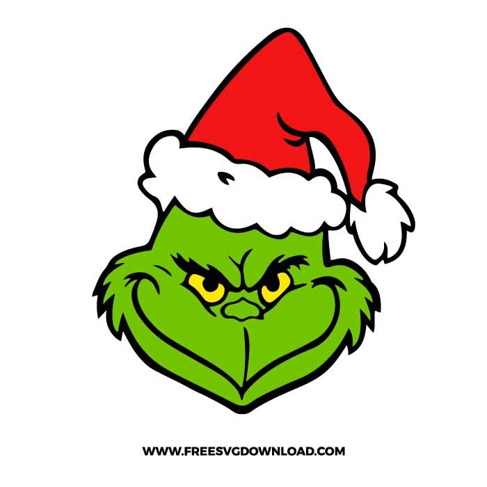 Grinch Svg Png Christmas Cut Files Free
