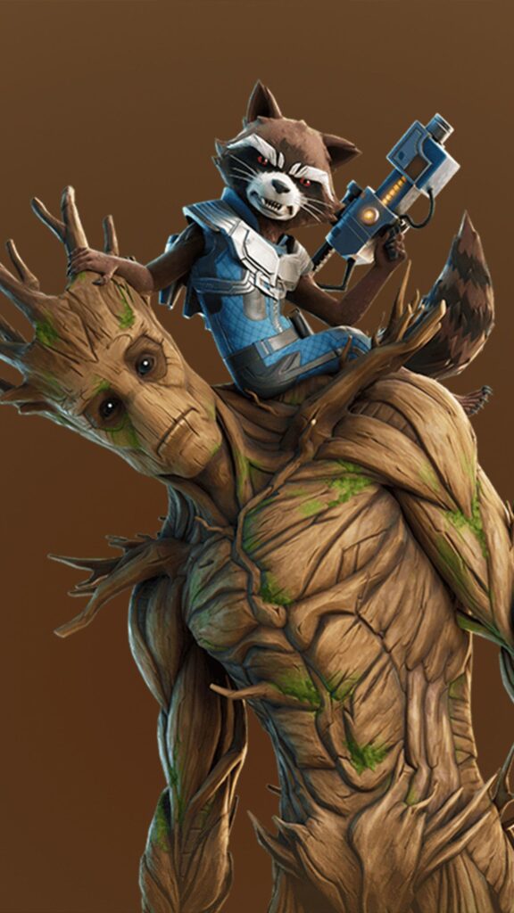 Groot And Rocket Fortnite
