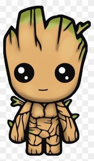 Groot Iamgroot Cute Kawaii Kawaiigroot Freetoedit - Am Groot Cute Baby Groot Gua