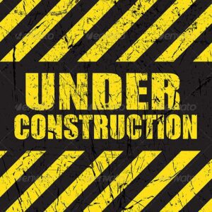 Grunge Under Construction Background HD Wallpaper