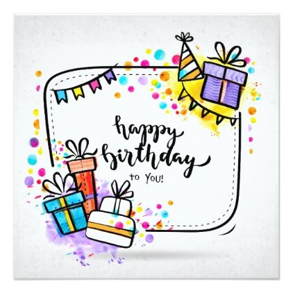 Happy Birthday To You Card | Zazzle