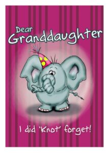 Happy Birthday Gr,daughter Elephant , I did knot forget, card HD Wallpaper