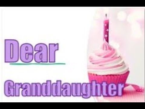 Happy Birthday Granddaughter - From Grandma And Grandpa
