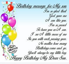 Happy Birthday Images For Son 2