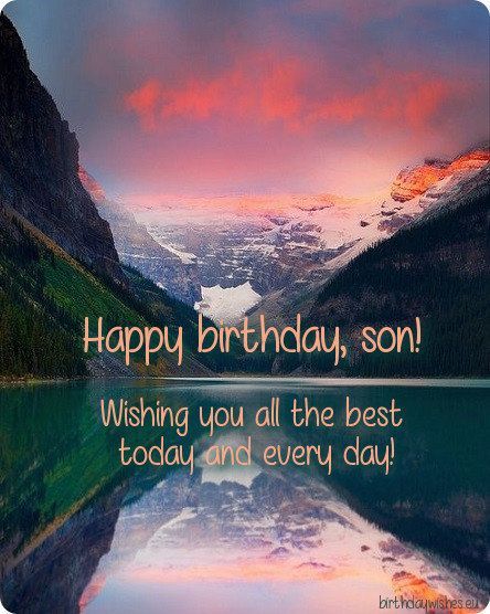 Happy Birthday Son | Birthday Wishes For Son From Mom And Dad