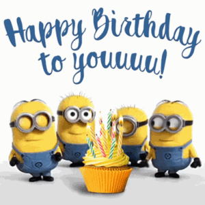 Happy Birthday To You Minions GIF , Happy Birthday To You Minions Singing , Disc HD Wallpaper