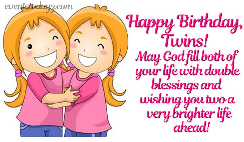Happy Birthday Twins Images | Birthday Wishes For Twins