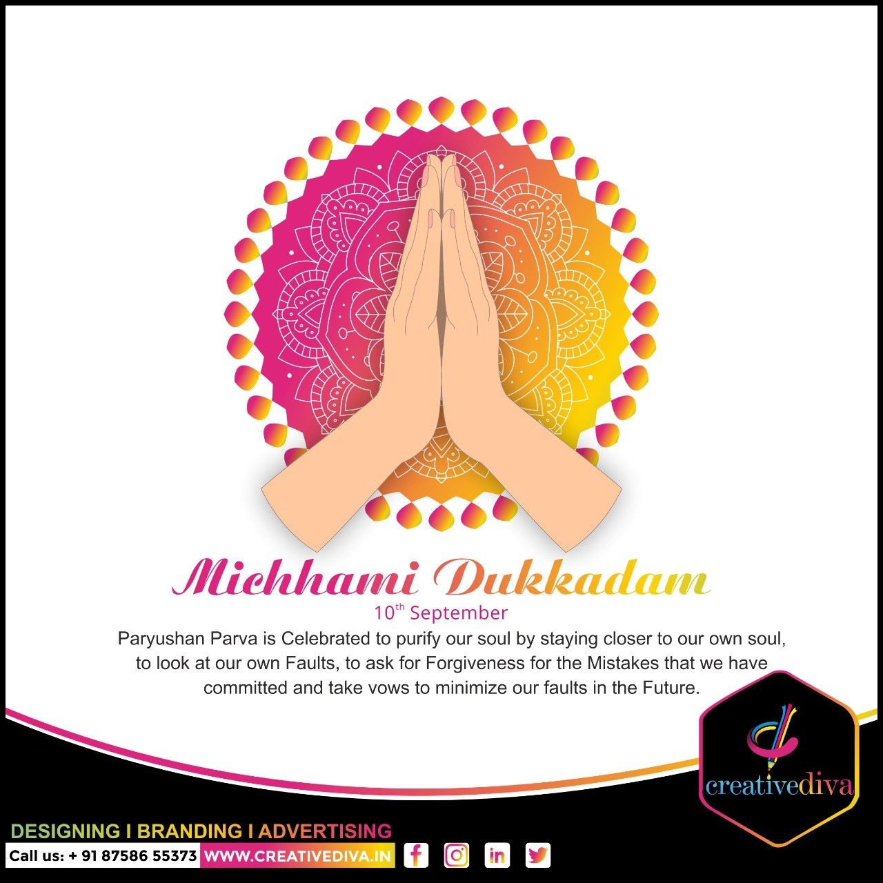 Happy Michhami Dukkadam : 10,09,HD Wallpaper