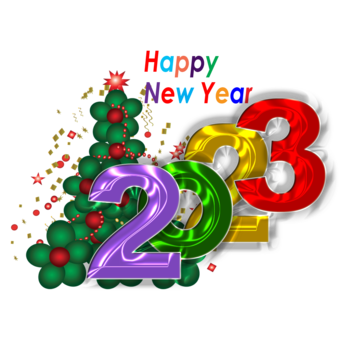 Happy New Year , 3d Vector Illustration, Decoration, Year, Greeting