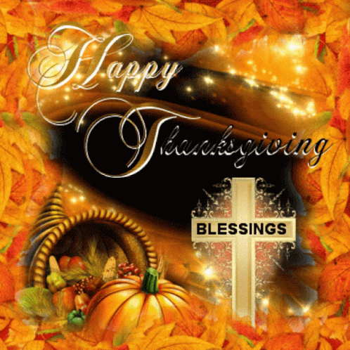 Happy Thanksgiving Blessings GIF - Happy Thanksgiving Blessings Celebrate - Disc