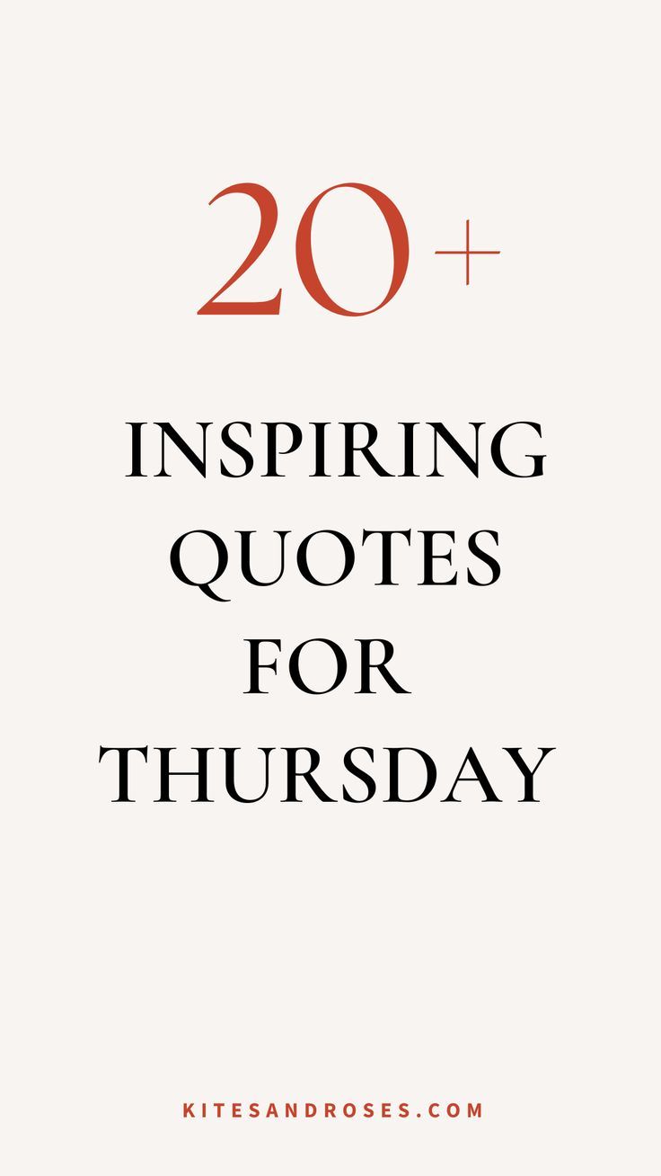20+ Happy Thoughtful Thursday Quotes