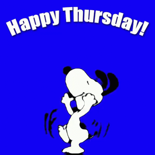 Happy Thursday GIF - Thursday Snoopy - Discover & Share GIFs