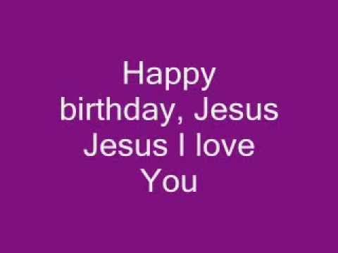 Happy Birthday Jesus Lyrics Images