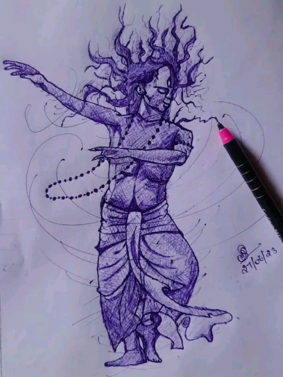 Mahadev   Pencil Sketch of Lord Shiva   YouTube