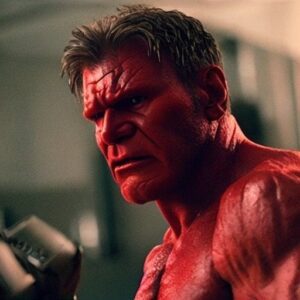 Harrison Ford as Red Hulk. Images