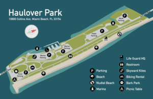 Haulover Park Map HD Wallpaper