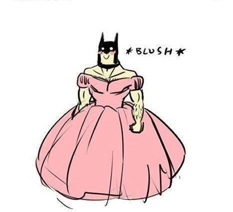 He Based His Costume On This Amazing Batman Tumblr Cartoon