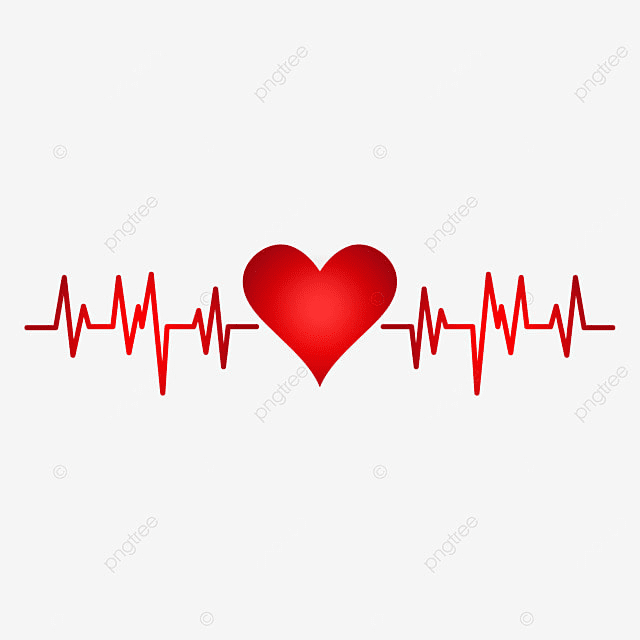 Heart With Love Clipart Hd PNG, Red Love Heart Line Vector Png, Love Vector Hear