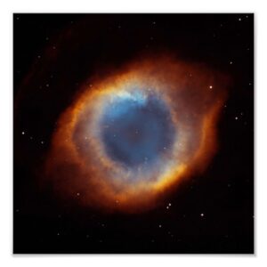 Helix Nebula: The Eye of God Poster HD Wallpaper
