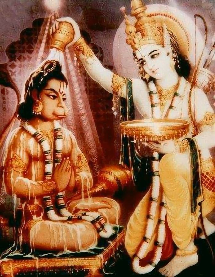 Hindu Cosmos Hanuman Ram Via Haryram Suppiah