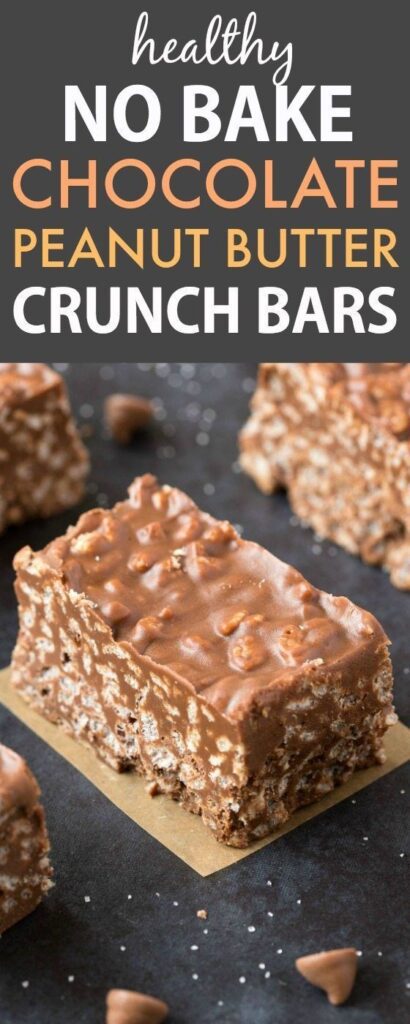 Homemade Crunch Bars Award Winning Recipe Images