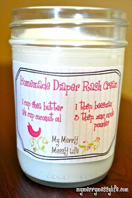 Homemade Natural Diaper Rash Cream Images
