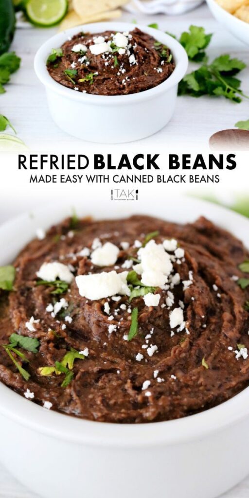 Homemade Refried Black Beans Recipe Images