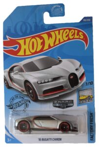 Hot Wheels Zamac ’16 Bugatti Chiron 89,250, Factory Fresh Series 7,10 Images