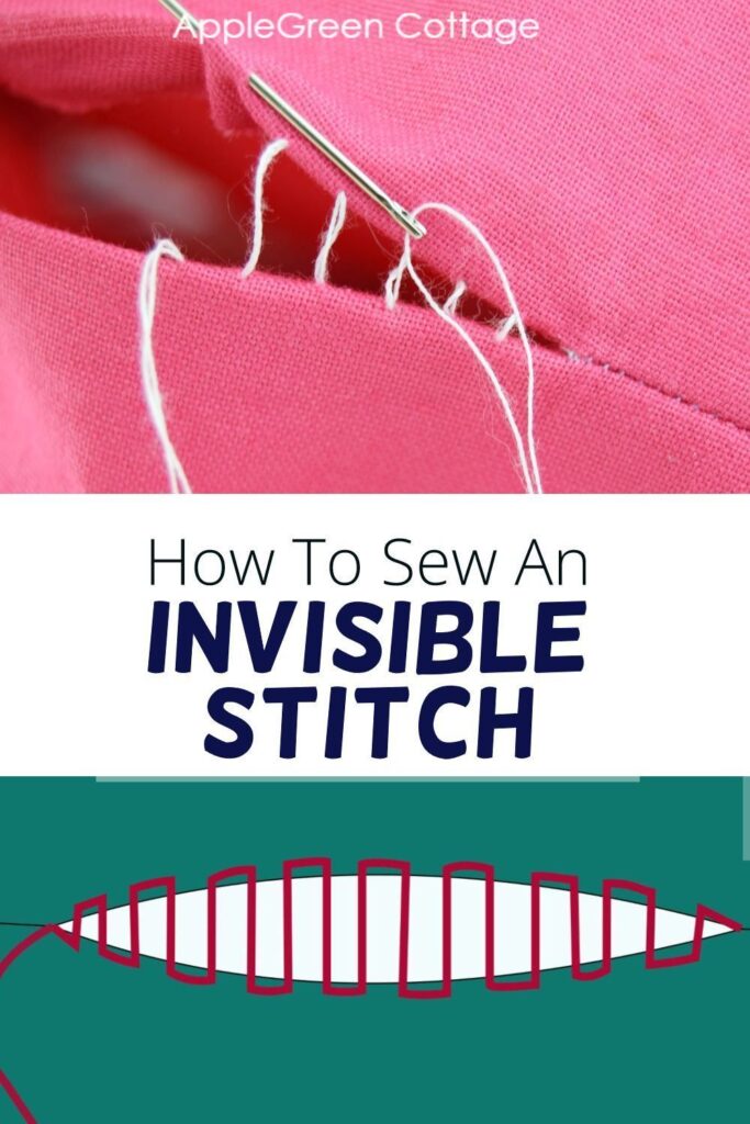 How To Do An Invisible Stitch (Ladder Stitch)