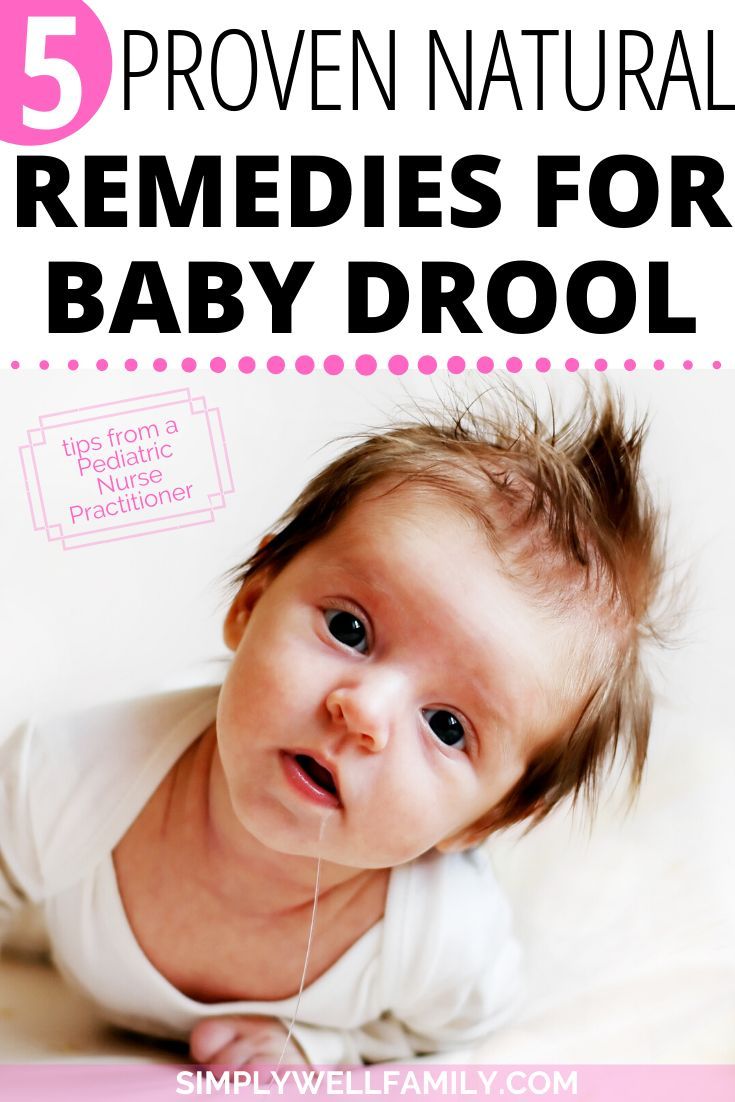How To Manage Baby Drool remedies - Simply Well Family