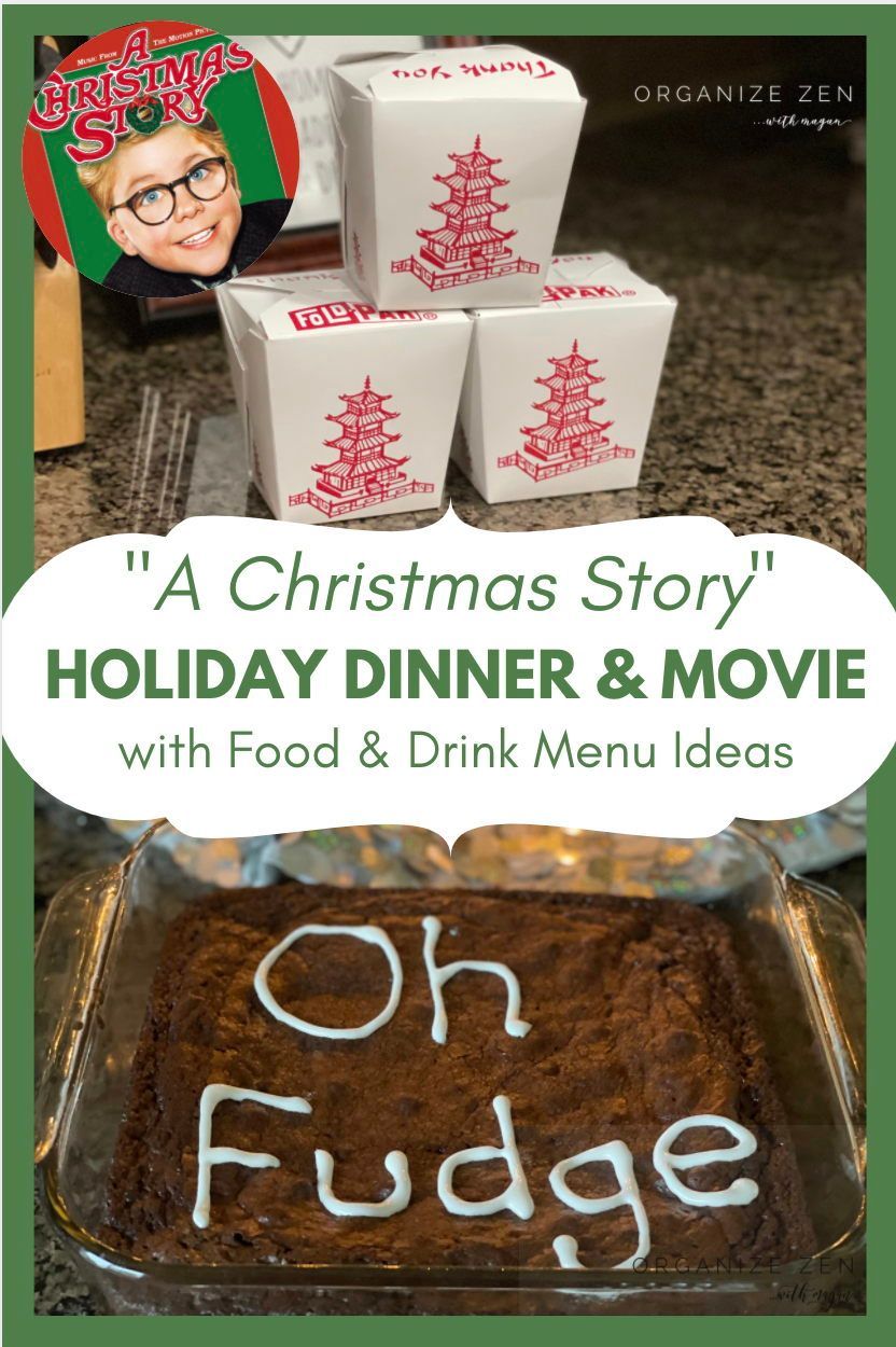 How To Plan The Best A Christmas Story Movie Night For Your Family - Organize Ze
