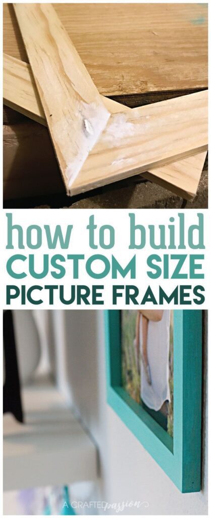 How To Build An Easy Custom Size Picture Frame