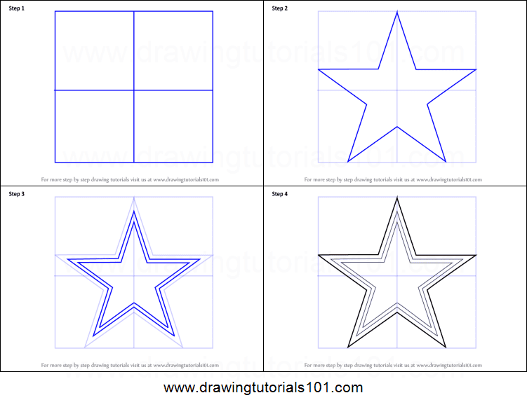 How to Draw Dallas Cowboys Logo Printable Drawing Sheet by DrawingTutorials101.c