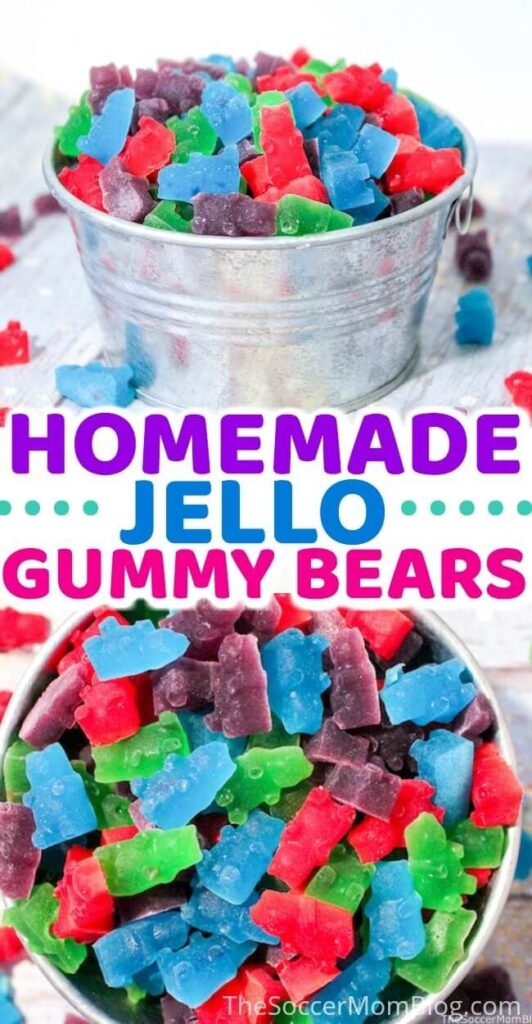 How To Make Homemade Gummy Bears With Jello Images