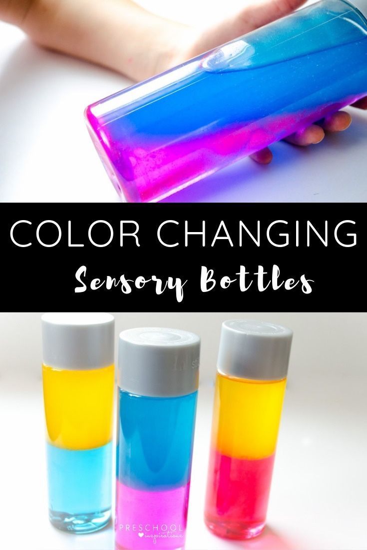 How To Make A Color Mixing Sensory Bottle Images