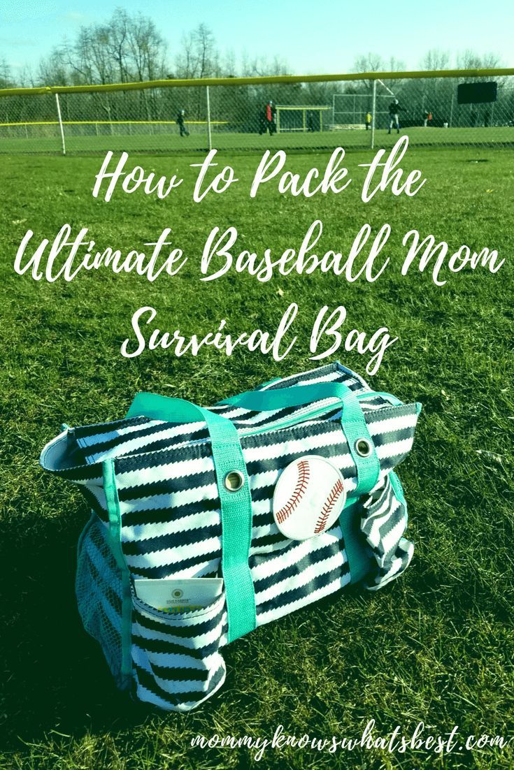 How to Pack the Ultimate Baseball Mom Bag (Printable Checklist!)